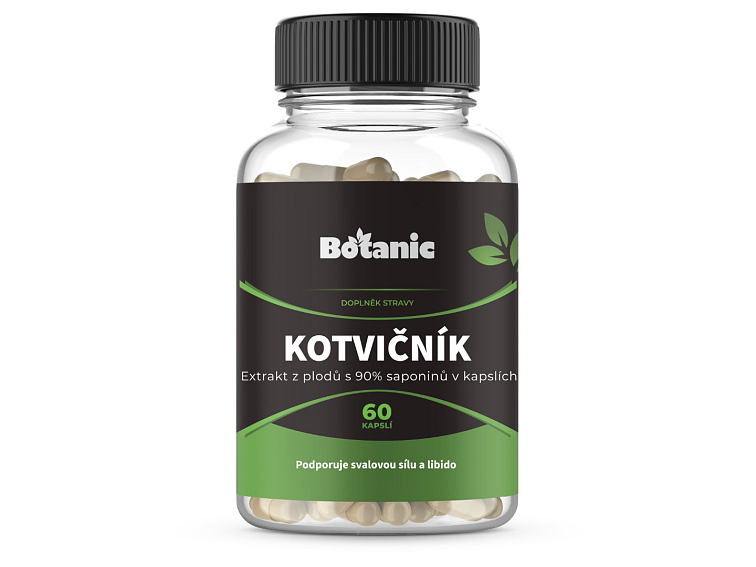 Kotvičník (Tribulus) - Extrakt z plodů s 90 % saponinů v kapslích