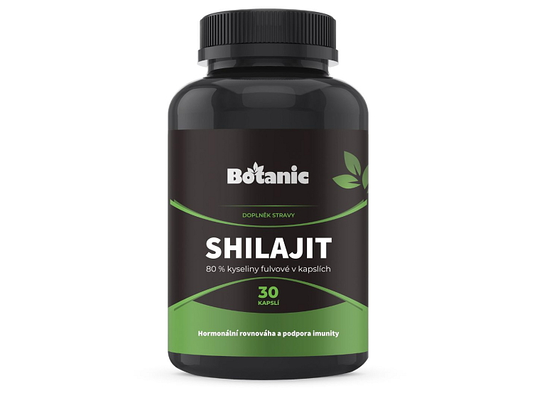 Shilajit - 80 % kyseliny fulvové v kapslích