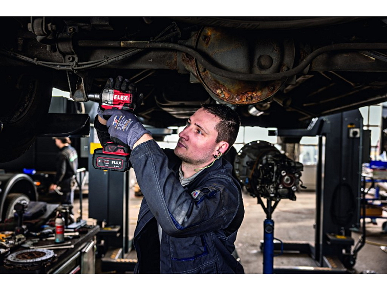 FLEX aku rázový uťahovák IW 1/2" 400 18.0-EC C