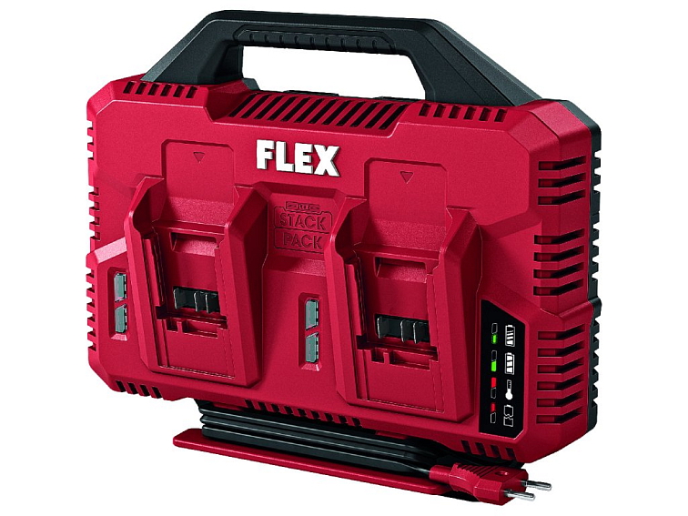 FLEX CA SP 2x 12/18 Dvojitá rýchlonabíjačka 12/18 V
