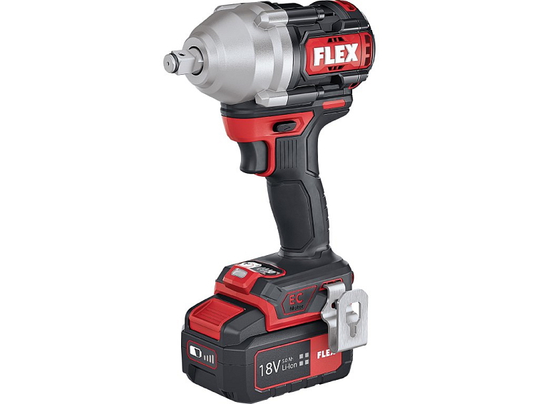FLEX IW 1/2" 750 18.0-EC C aku rázový uťahovák