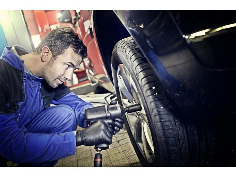 Jednorázové rukavice GRIPPAZ® 246A BLACK veľkosť 2XL- 11