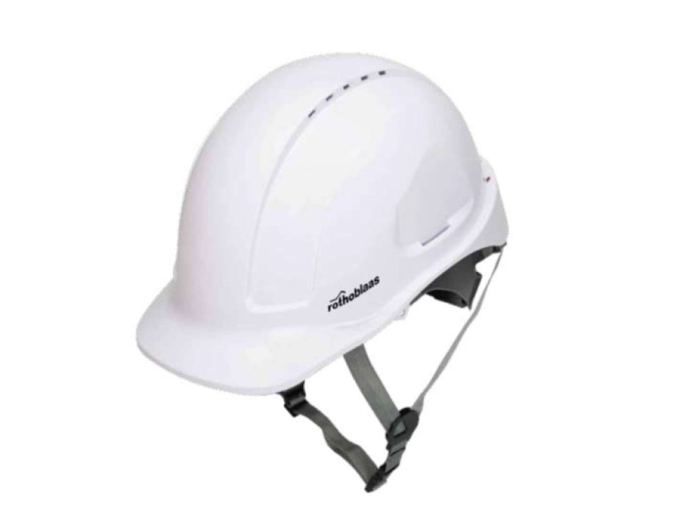 PRACOVNÁ PRILBA ROTHOBLAAS ŽLTÁ PRE BEZPEČNOSŤ NA PRACOVISKU V PRIEMYSLE A STAVEBNÍCTVE