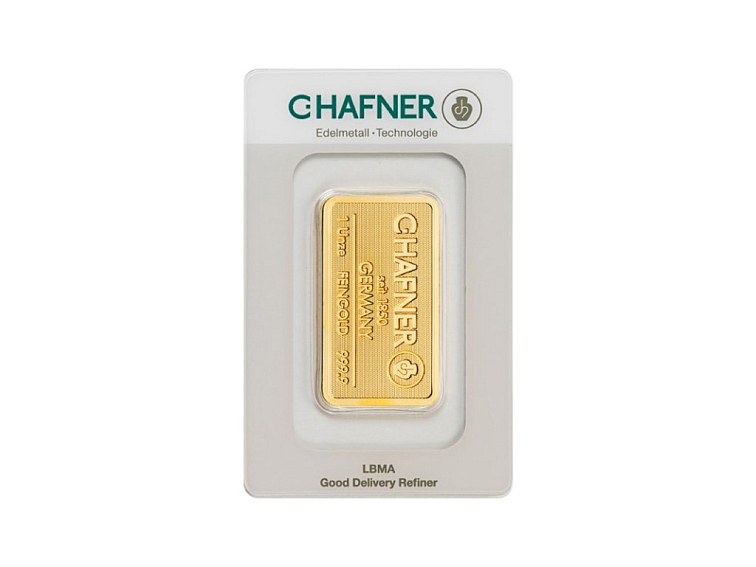 Hafner Investiční zlatý slitek 1 oz