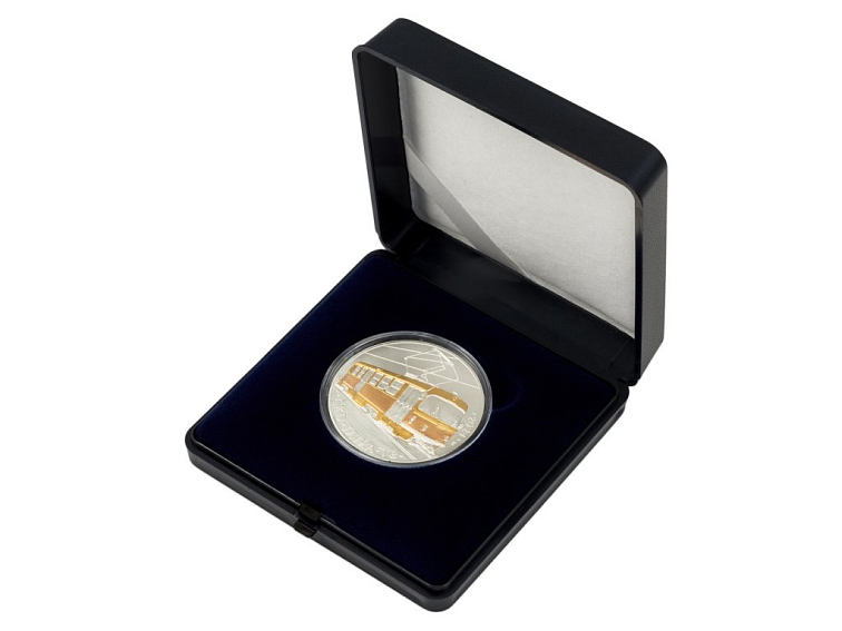 Stříbrná mince 500 Kč 2024 Tramvaj ČKD Tatra T3