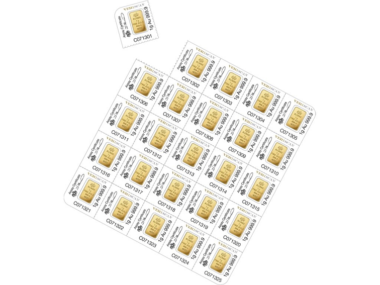 PAMP Fortuna MultiGram 25 x 1 g