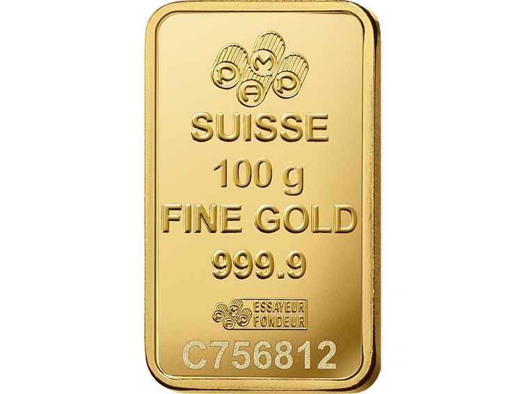 PAMP Fortuna zlatý slitek 100 g