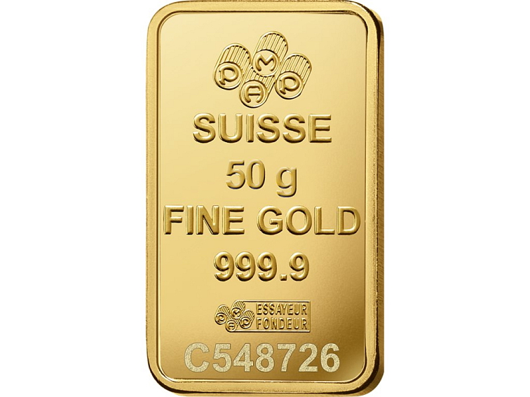 PAMP Fortuna zlatý slitek 50 g