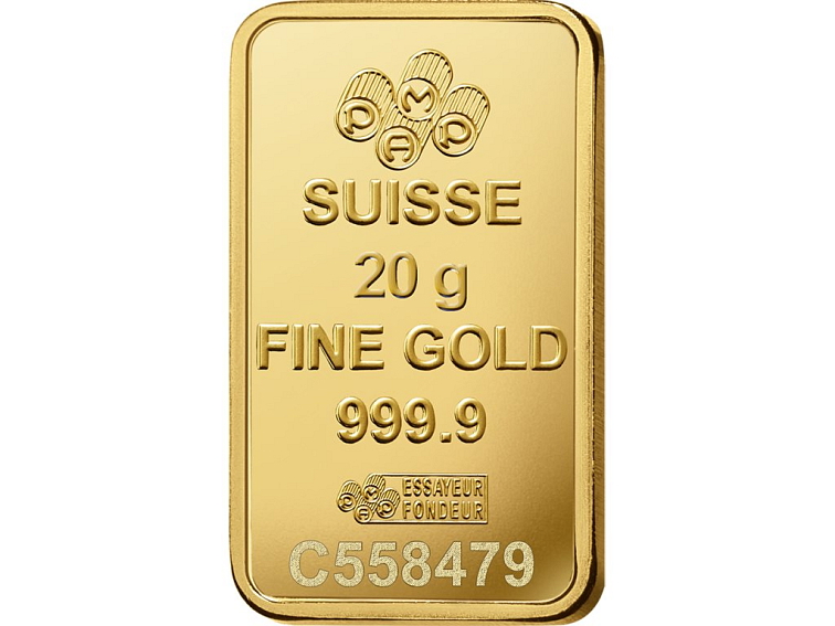 PAMP Fortuna zlatý slitek 20 g