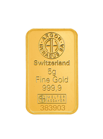 Argor-Heraeus zlatý slitek 5 g