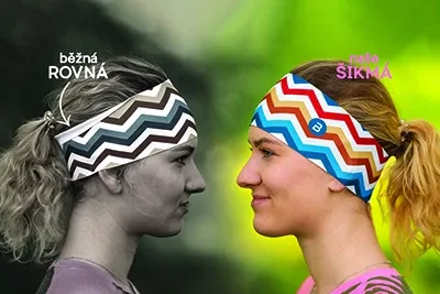 BOSA Chilly B blue - sportovní čelenka