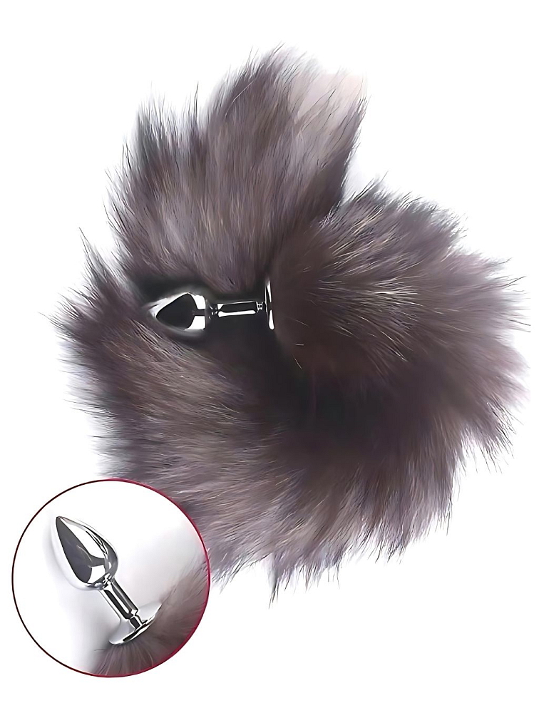 Anální kolík s ocasem Fox Adventure