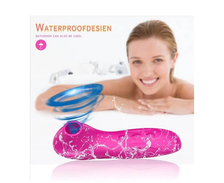 Podtlakový stimulátor klitorisu BASIC X Marvel růžový