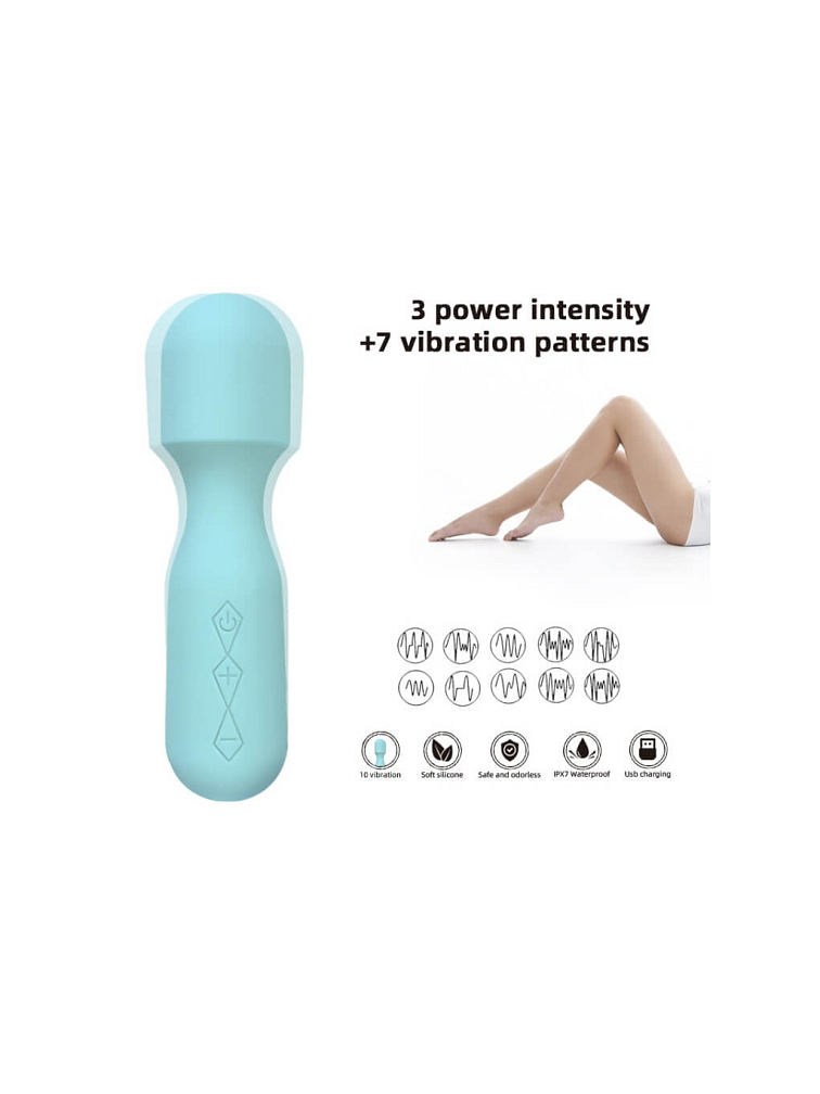 Masážní hlavice - Blue Skittle