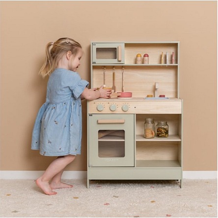 Little Dutch Kuchynka s mikrovlnkou mint