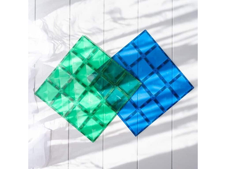Connetix magnetická stavebnica - Rainbow modrá & zelená položka