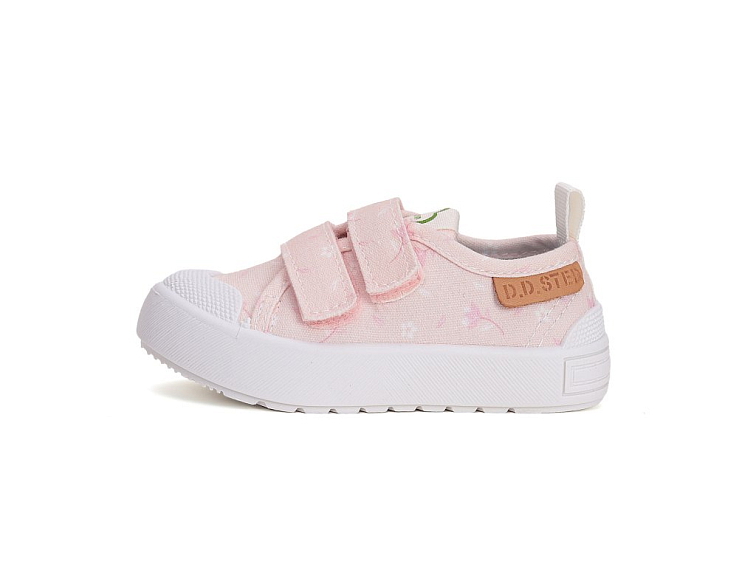 D.D. Step - Detské dievčenské plátenky C096-51514 Baby Pink
