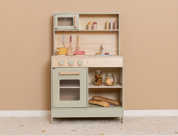 Little Dutch Kuchynka s mikrovlnkou mint