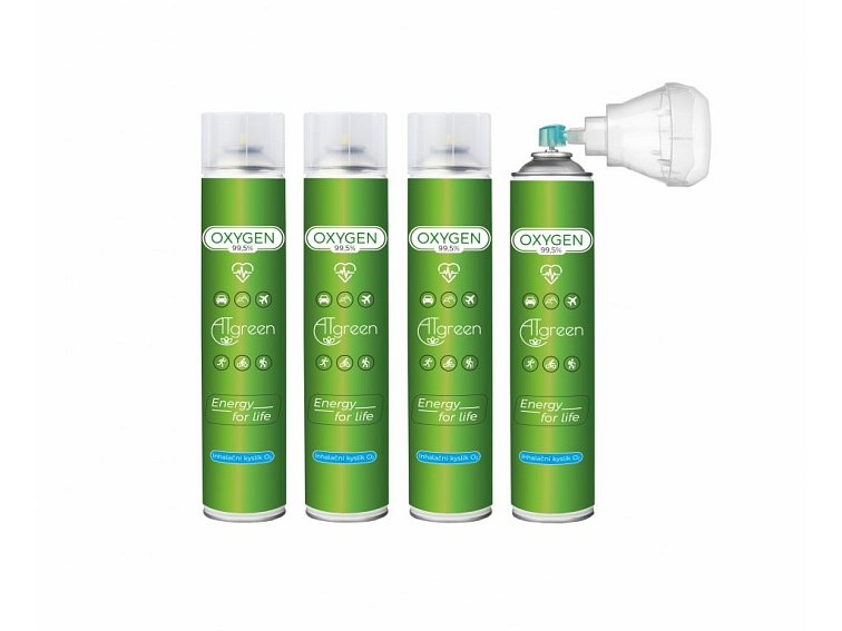 Sauerstoffflasche 14 Liter mit Inhalation Maske, Mapeau Sauerstoff Dose für  Zuhause