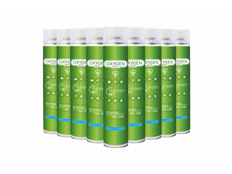 Inhalations sauerstoff, oxygen O2 (14L) 9St.