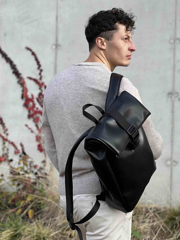 Béžový voděodolný unisex batoh "Alex"