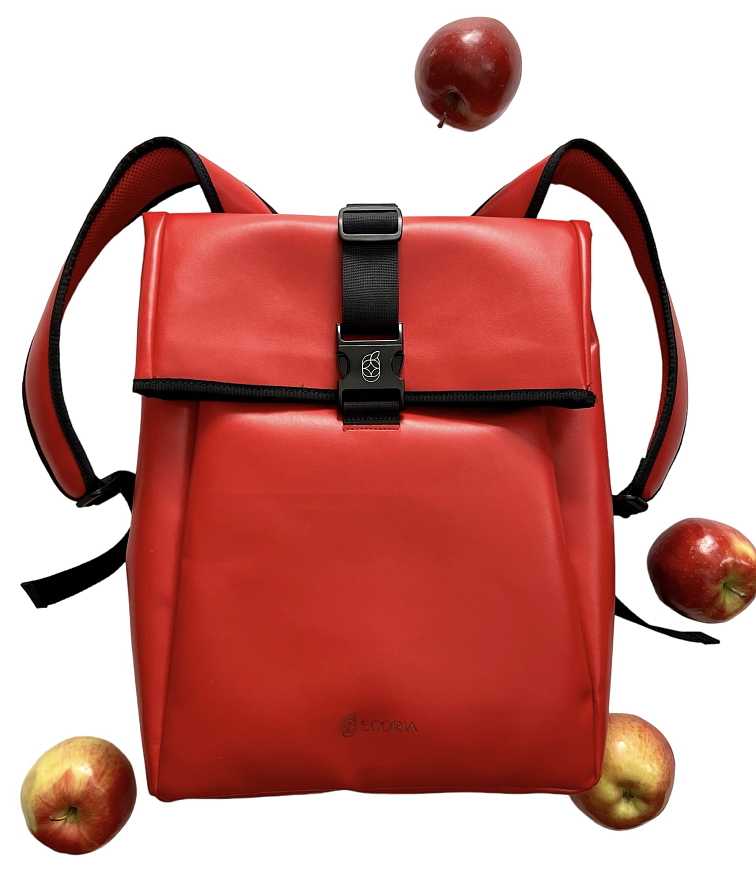 Červený voděodolný unisex batoh "Alex"