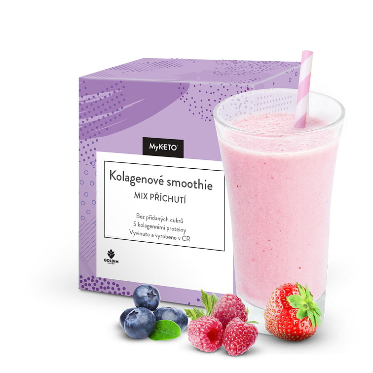 Kolagenové smoothie mix příchutí 5 porcí