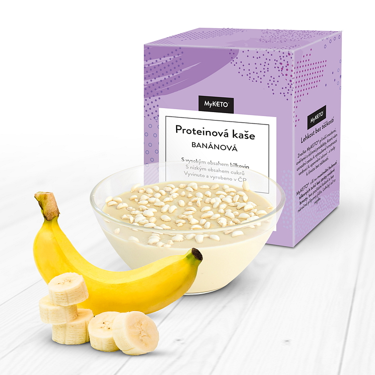 MyKETO Proteinová kaše banánová 5 porcí