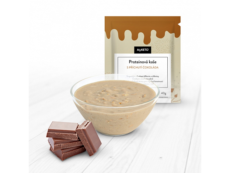 MyKETO Proteinová kaše s příchutí čokoláda