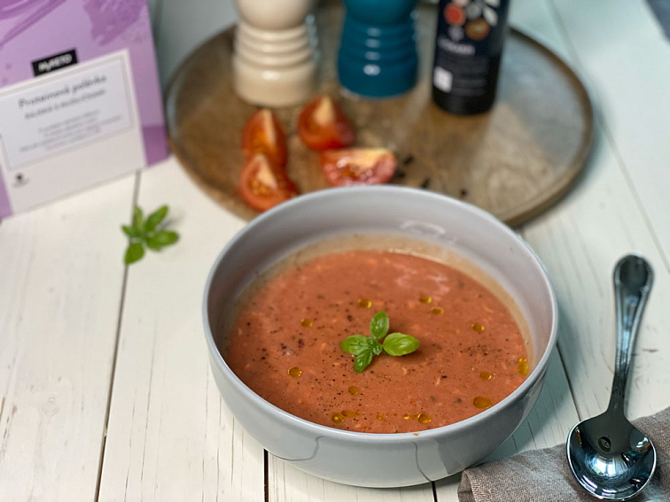 MyKETO Proteinová polévka rajská s nudličkami