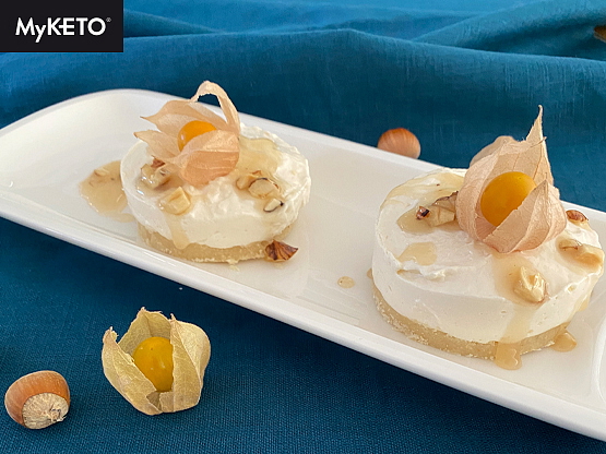 MyKETO Proteinový koktejl s příchutí slaný karamel 5 porcí