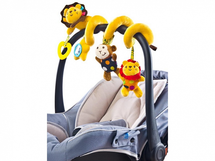 Hračka na postieľku špirála Sensillo Lev