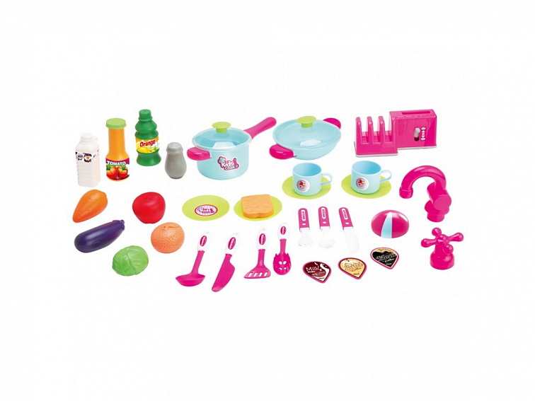 Detská kuchynka Baby Mix malý šéfkuchár ružová