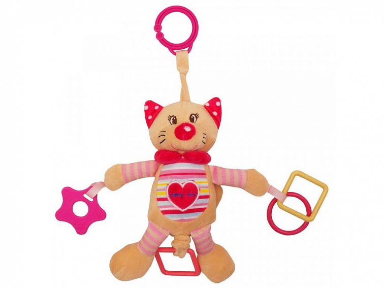 Plyšová hračka s vibráciou Baby Mix mačka