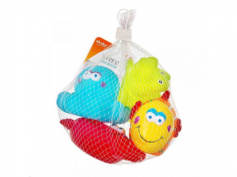 Hračka do kúpeľa Akuku morský svet