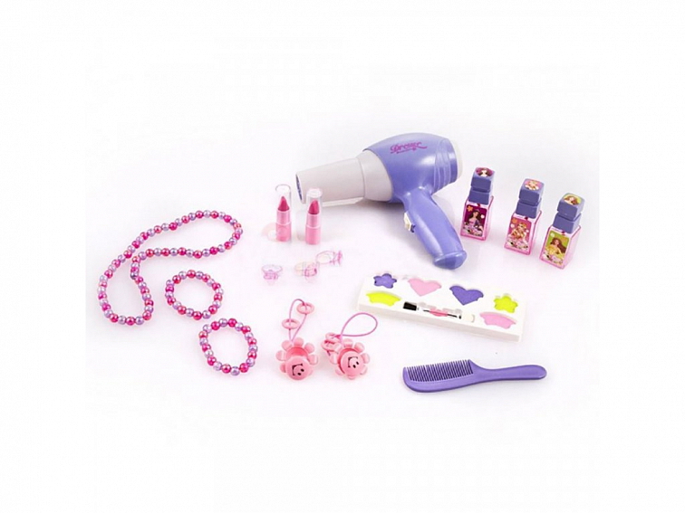 Detský toaletný stolík so stoličkou a príslušenstvom Baby Mix