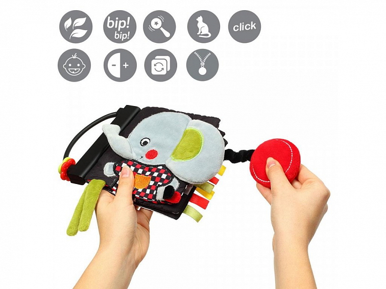 Detská senzorická knižka Baby Ono c more first book