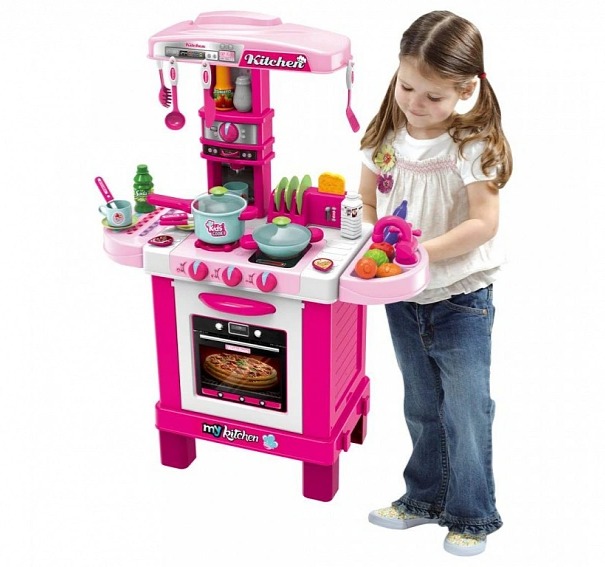 Detská kuchynka Baby Mix modrá