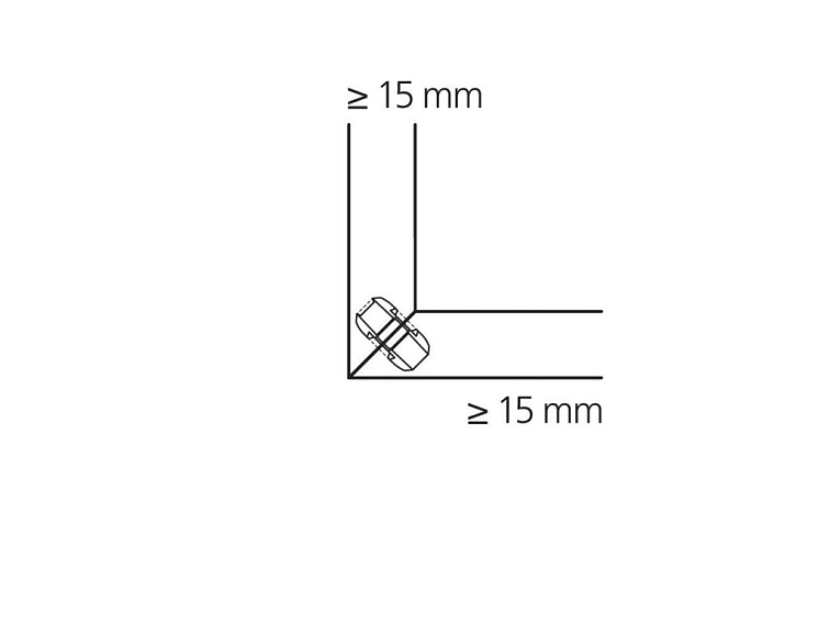 Lamello | Clamex P-10 skryté rozebiratelné kování