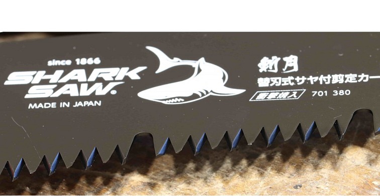 Japonská zahnutá zahradnická pila 270 mm