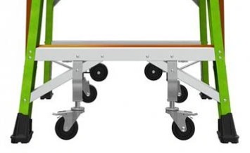 Little Giant - Pojízdný plošinový žebřík s klecí Safety Cage 2.0