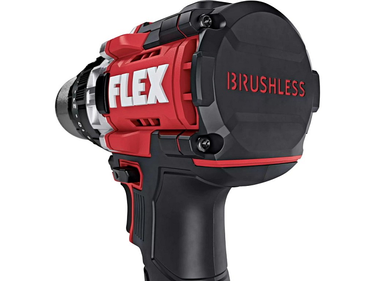 FLEX 2-rychlostní aku-vrtačka s příklepem 18,0 V s funkcí Turbo - PD 2G 18.0-EC-HD C