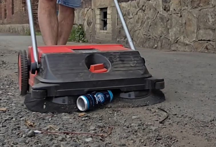 Starmix | Haaga 255 – Ruční zametač s kotoučovými kartáči