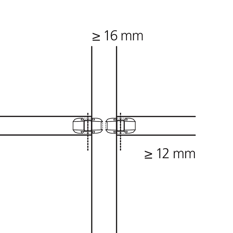 Lamello | Tenso P-10 spojovací systém pro tenké materiály s clipem