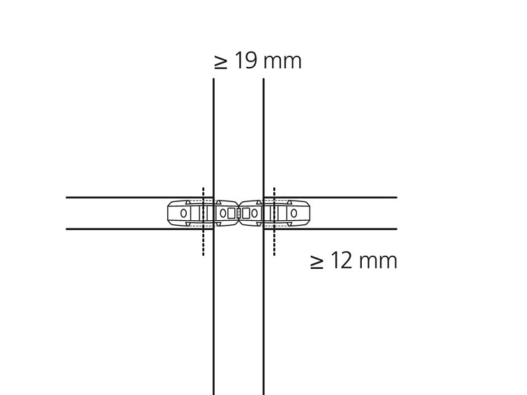 Lamello | Tenso P-14 samosvorný spojovací systém
