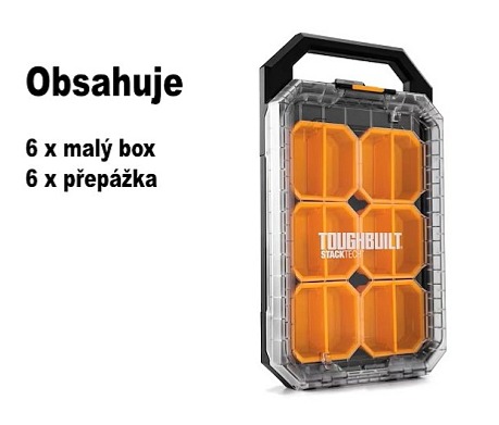 Toughbuilt | StackTech® - nízký organizer malý