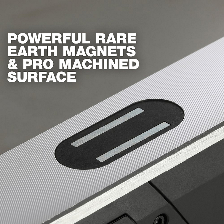 Toughbuilt - magnetická podsvícená vodováha 60 cm