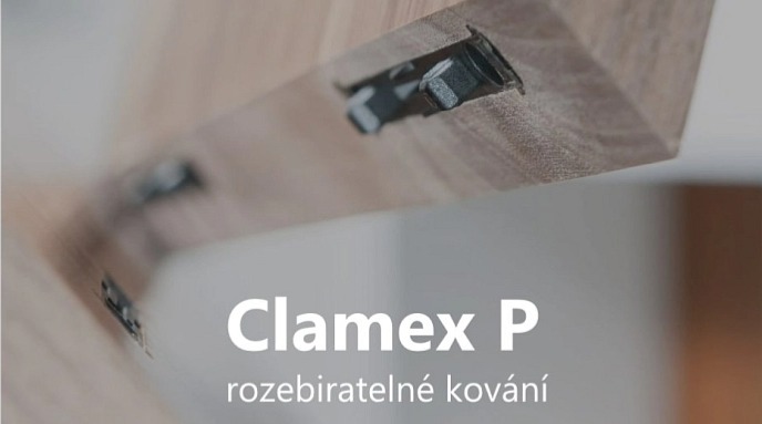 Lamello | Clamex P-14 skryté rozebiratelné kování