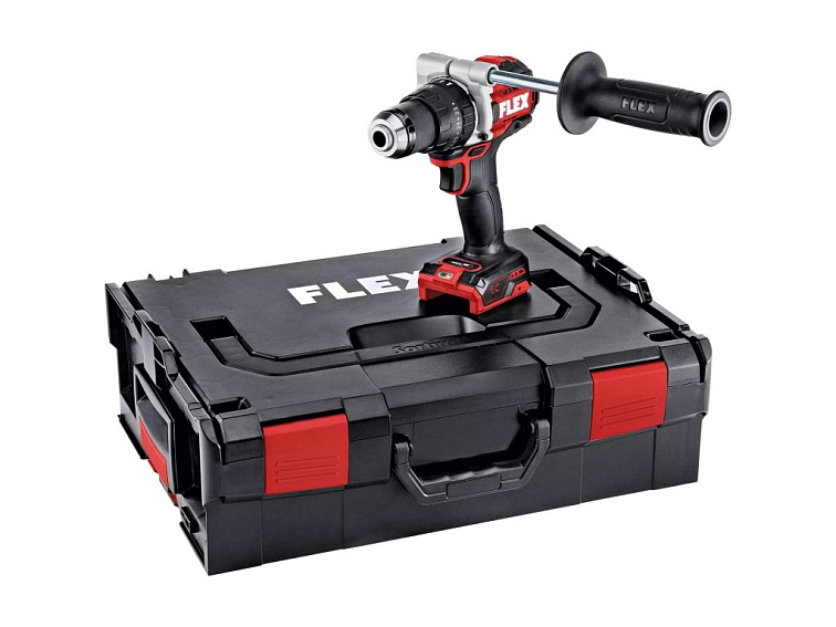 FLEX 2-rychlostní aku-vrtačka s příklepem 18,0 V s funkcí Turbo - PD 2G 18.0-EC-HD C