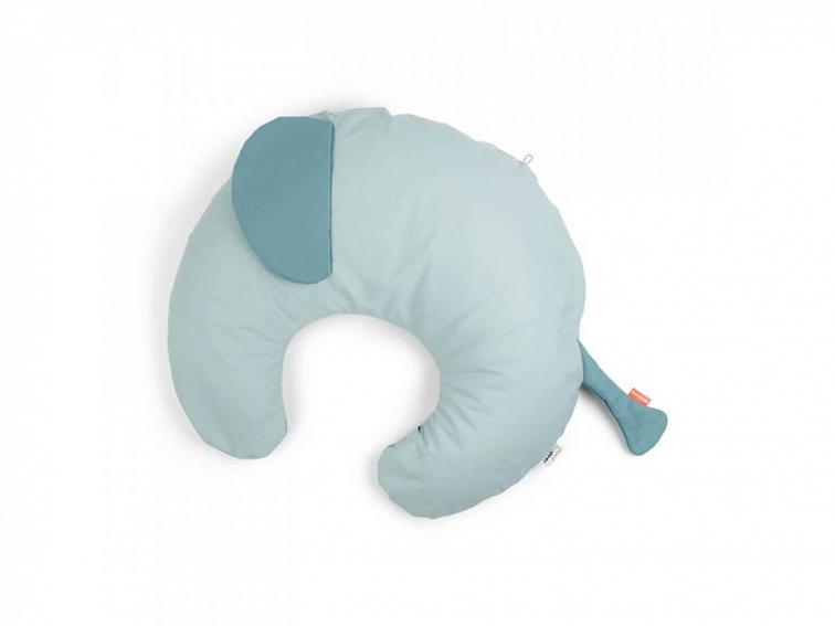 Kojicí a dětský polštář Elphee, modrá | Done by Deer